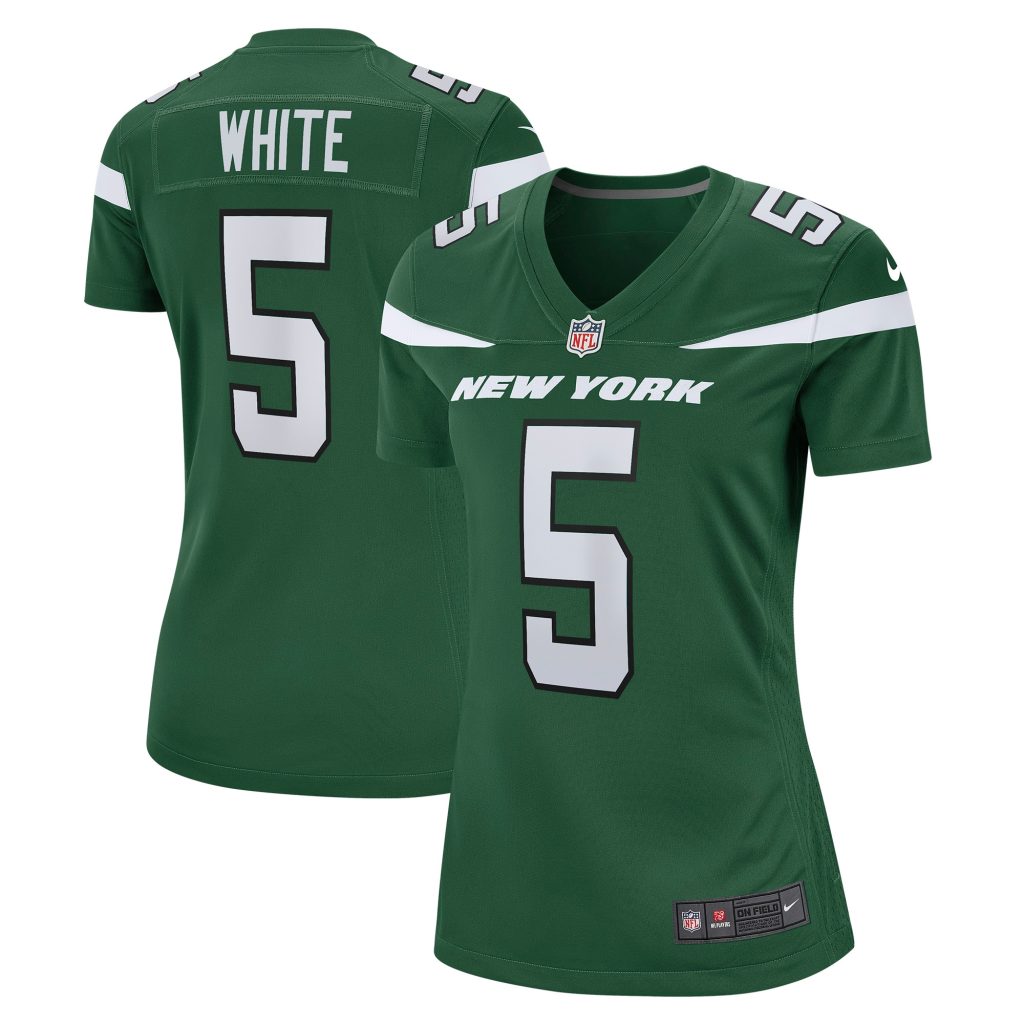 Women's New York Jets Mike White Nike Gotham Green Game Player Jersey