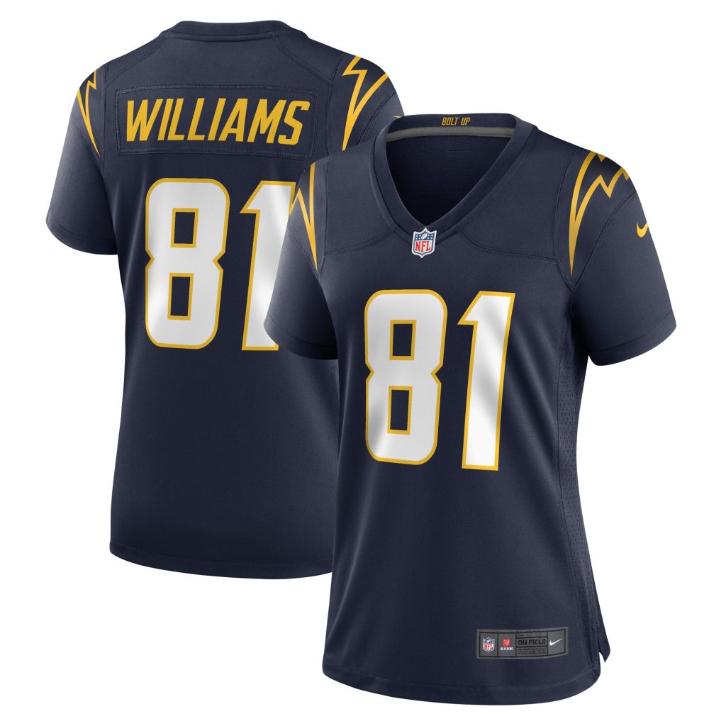 Women's Los Angeles Chargers Mike Williams Nike Navy Alternate Team Game Jersey