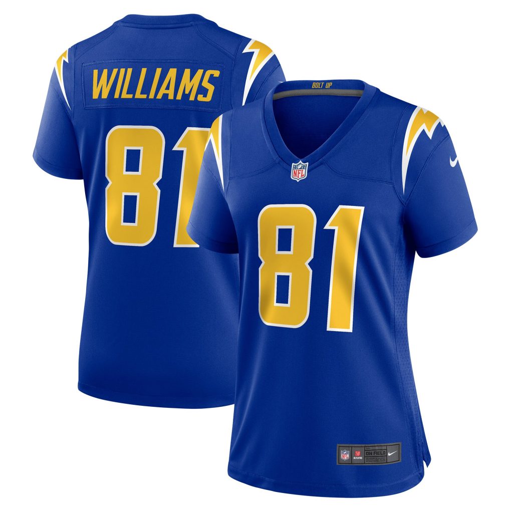 Women's Los Angeles Chargers Mike Williams Nike Royal Game Jersey