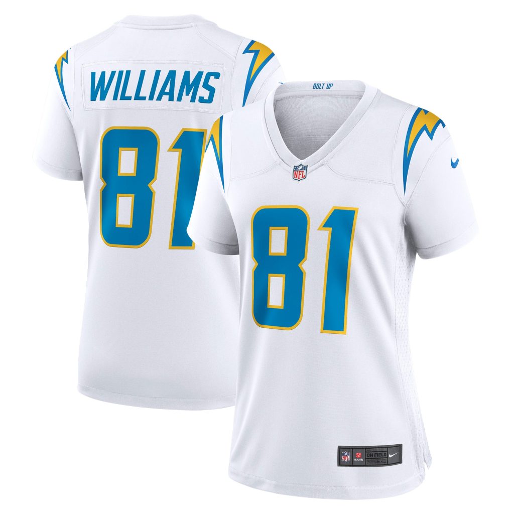 Women's Los Angeles Chargers Mike Williams Nike White Game Jersey
