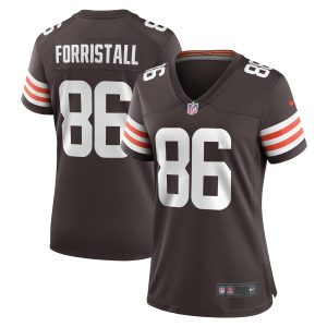 Women's Cleveland Browns Miller Forristall Nike Brown Game Player Jersey
