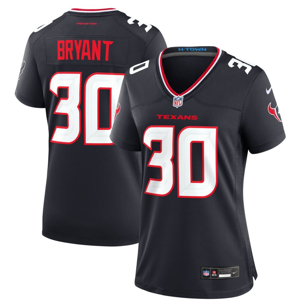 Myles Bryant Houston Texans Nike Women's Team Game Jersey -  Navy