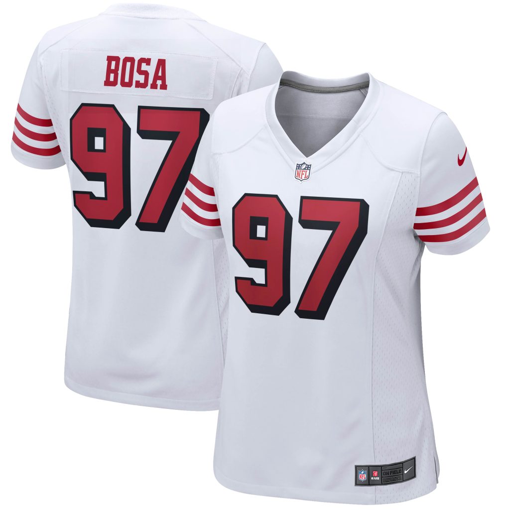 Nick Bosa San Francisco 49ers Nike Women's Player Jersey - White