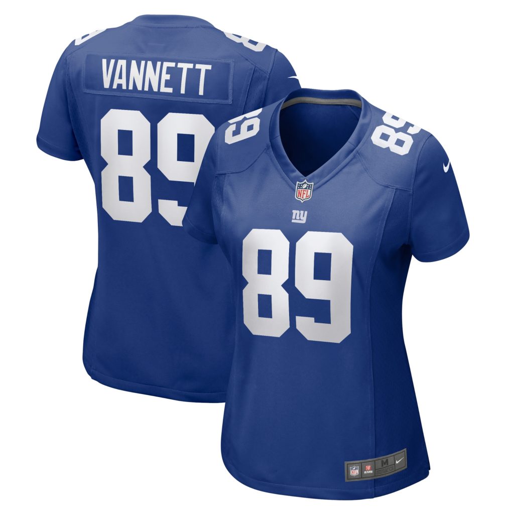 Women's New York Giants Nick Vannett Nike Royal Home Game Player Jersey