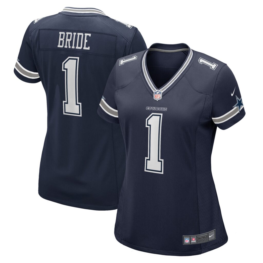 Number 1 Bride Dallas Cowboys Nike Women's Game Jersey - Navy