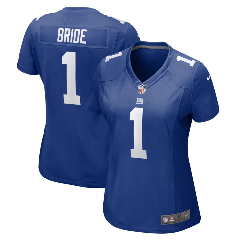 Number 1 Bride New York Giants Nike Women's Game Jersey - Royal