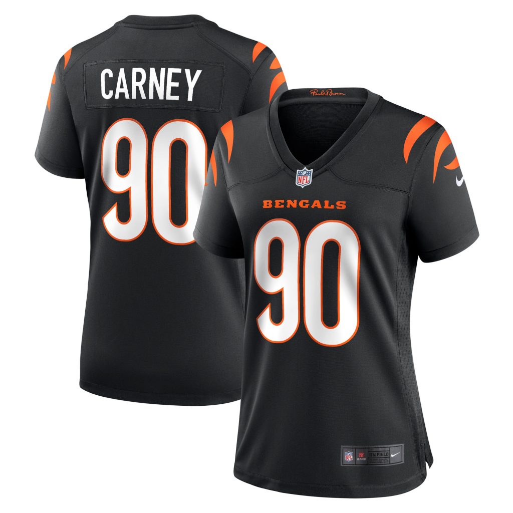 Women's Cincinnati Bengals Owen Carney Nike Black Home Game Player Jersey