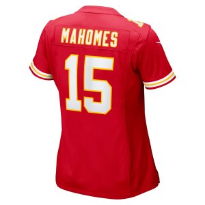 Women's Kansas City Chiefs Patrick Mahomes Nike Red Super Bowl LVII Patch Game Jersey