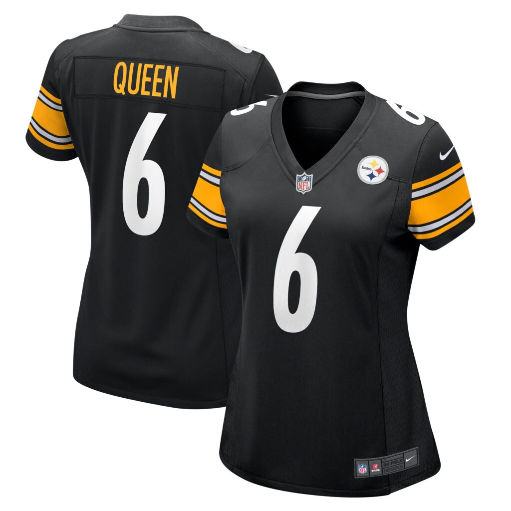 Patrick Queen Pittsburgh Steelers Nike Women's Game Player Jersey - Black