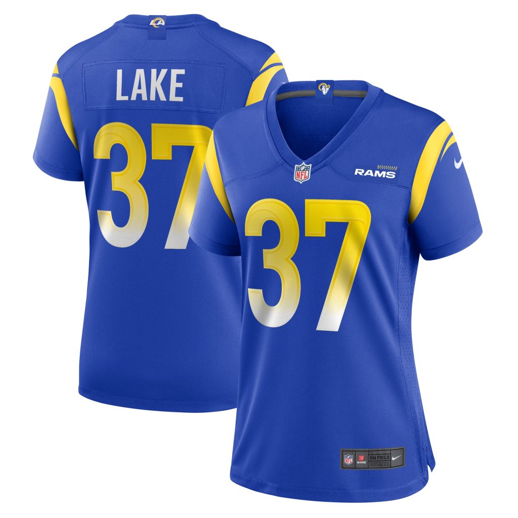 Women's Los Angeles Rams Quentin Lake Nike Royal Game Player Jersey