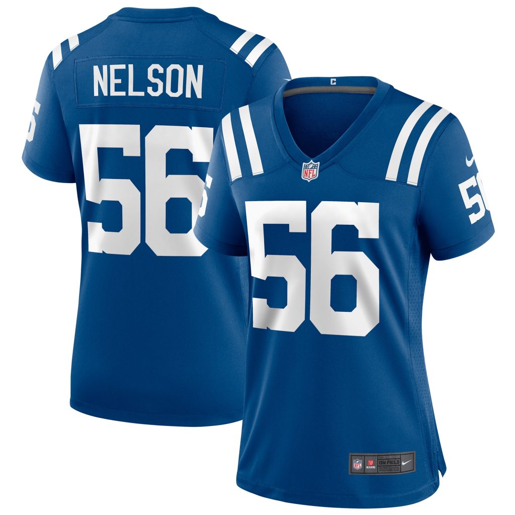 Women's Nike Quenton Nelson Royal Indianapolis Colts Player Game Jersey