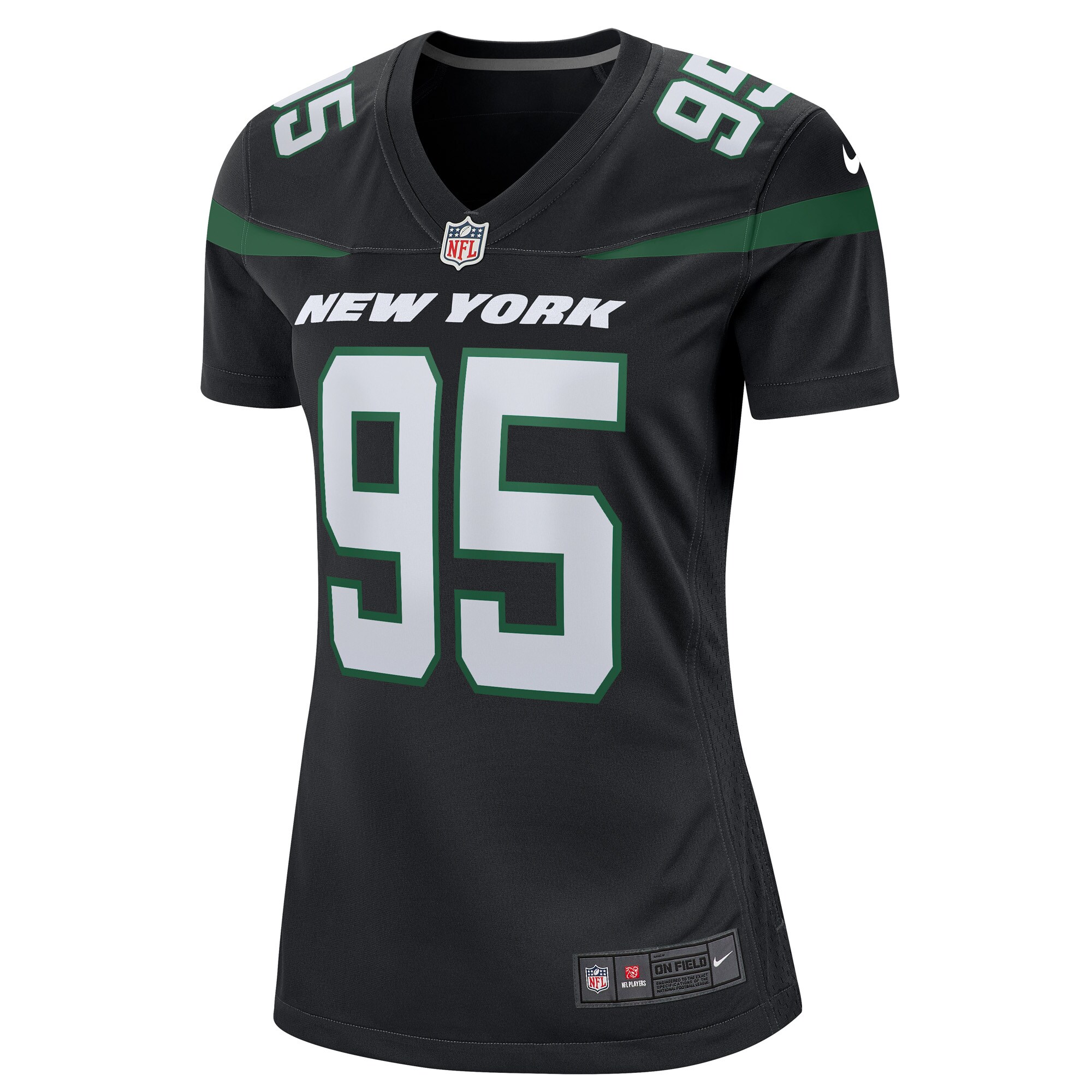 Women's New York Jets Quinnen Williams Nike Stealth Black Alternate ...