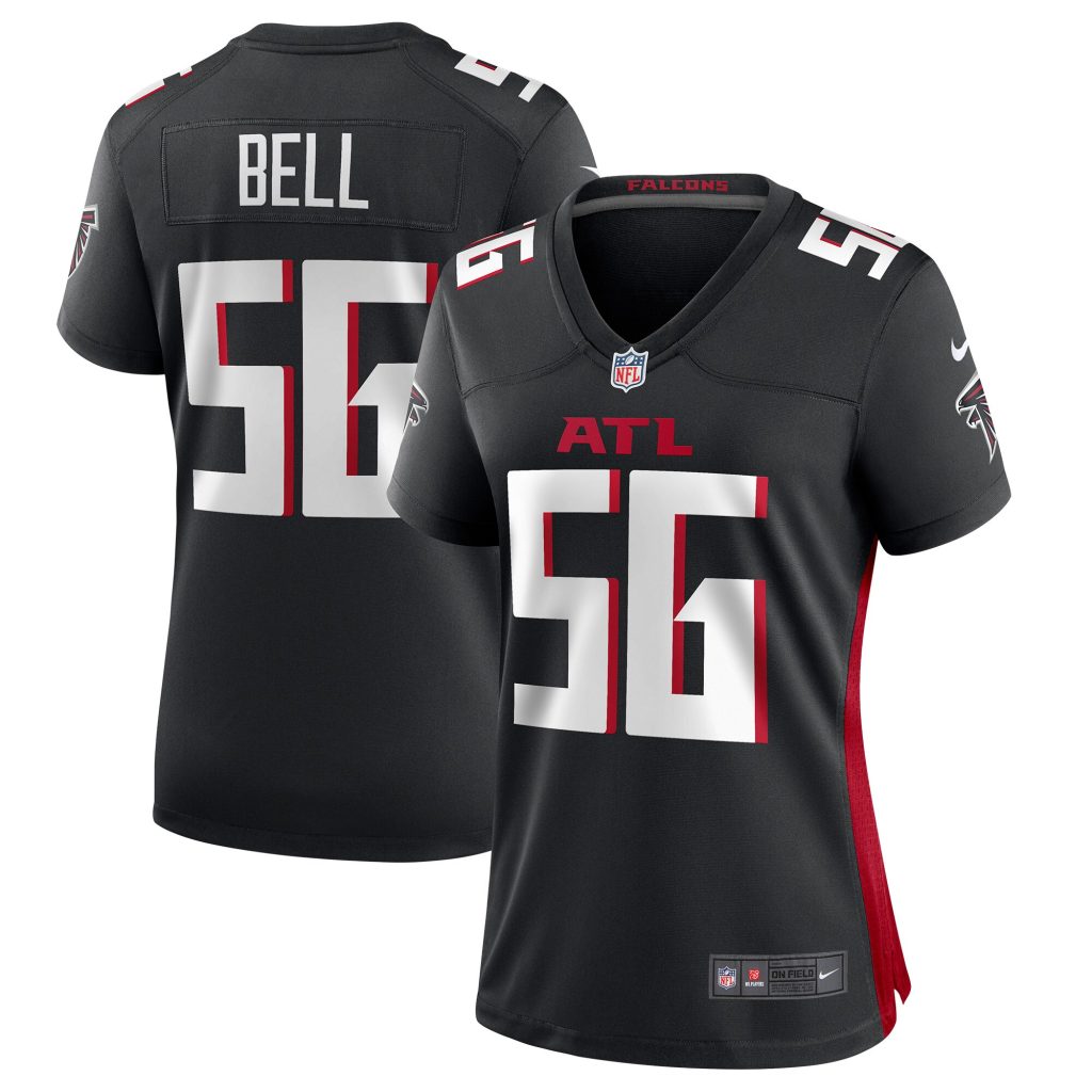 Women's Atlanta Falcons Quinton Bell Nike Black Game Jersey