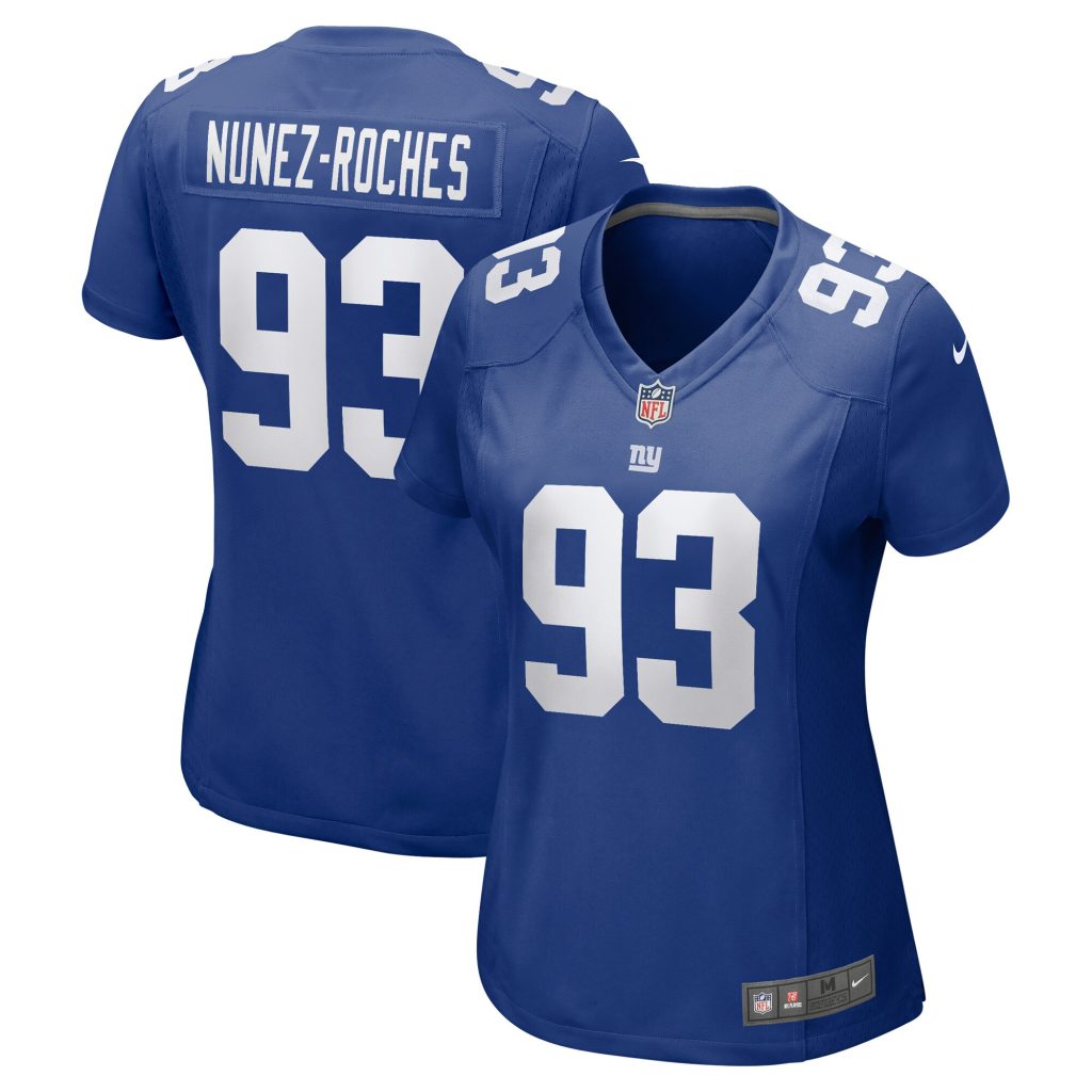 Women's New York Giants Rakeem Nunez-Roches Nike Royal Game Player Jersey