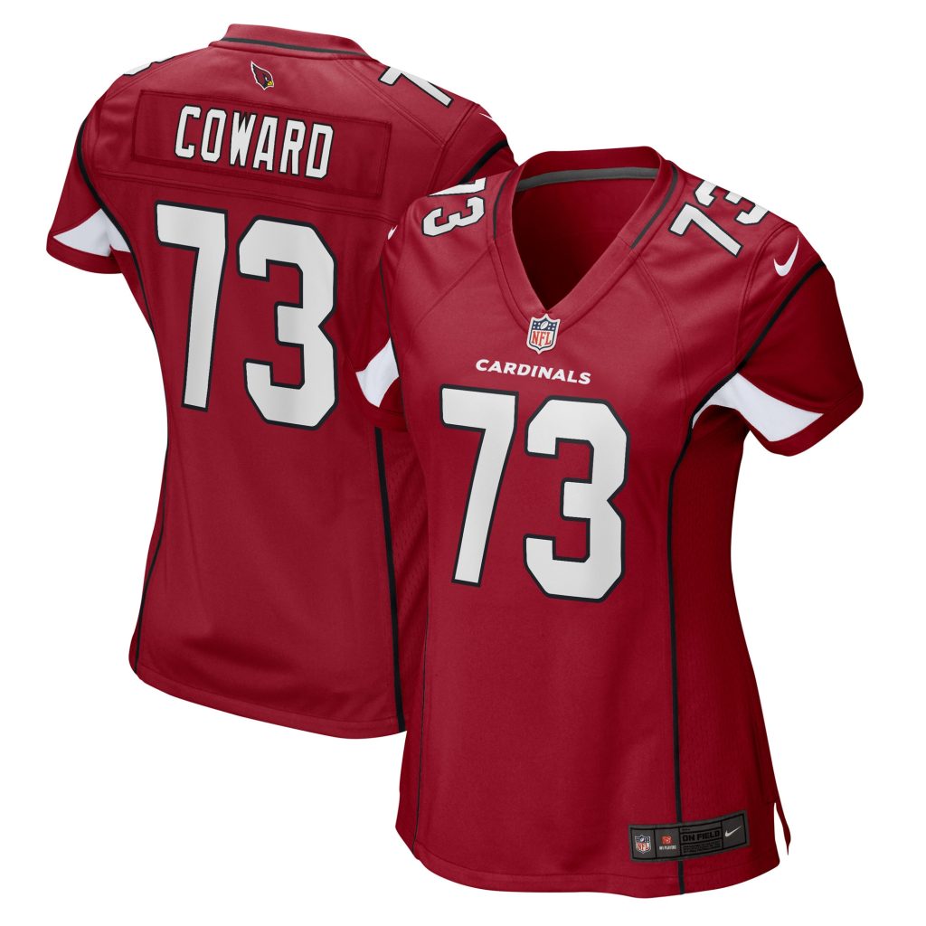 Women's Arizona Cardinals Rashaad Coward Nike Cardinal Game Player Jersey