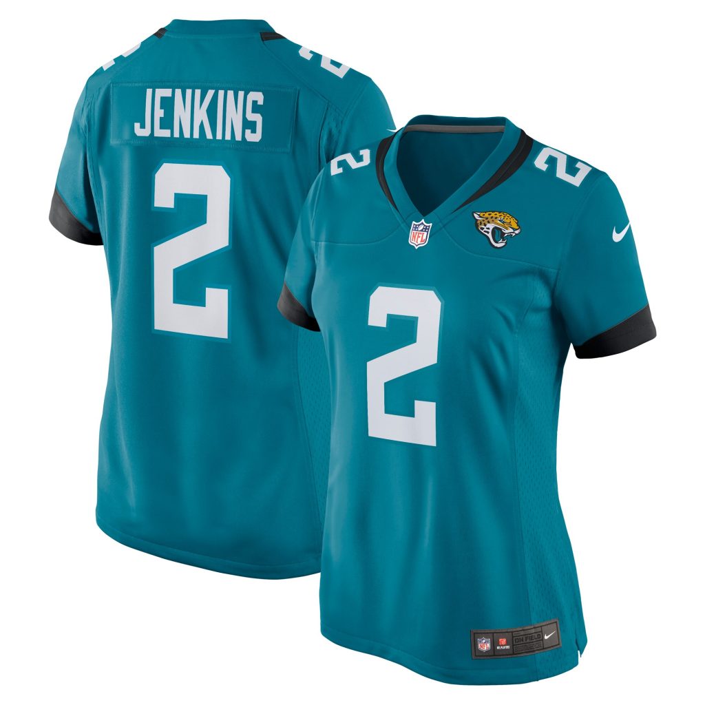 Women's Jacksonville Jaguars Rayshawn Jenkins Nike Teal Game Player Jersey