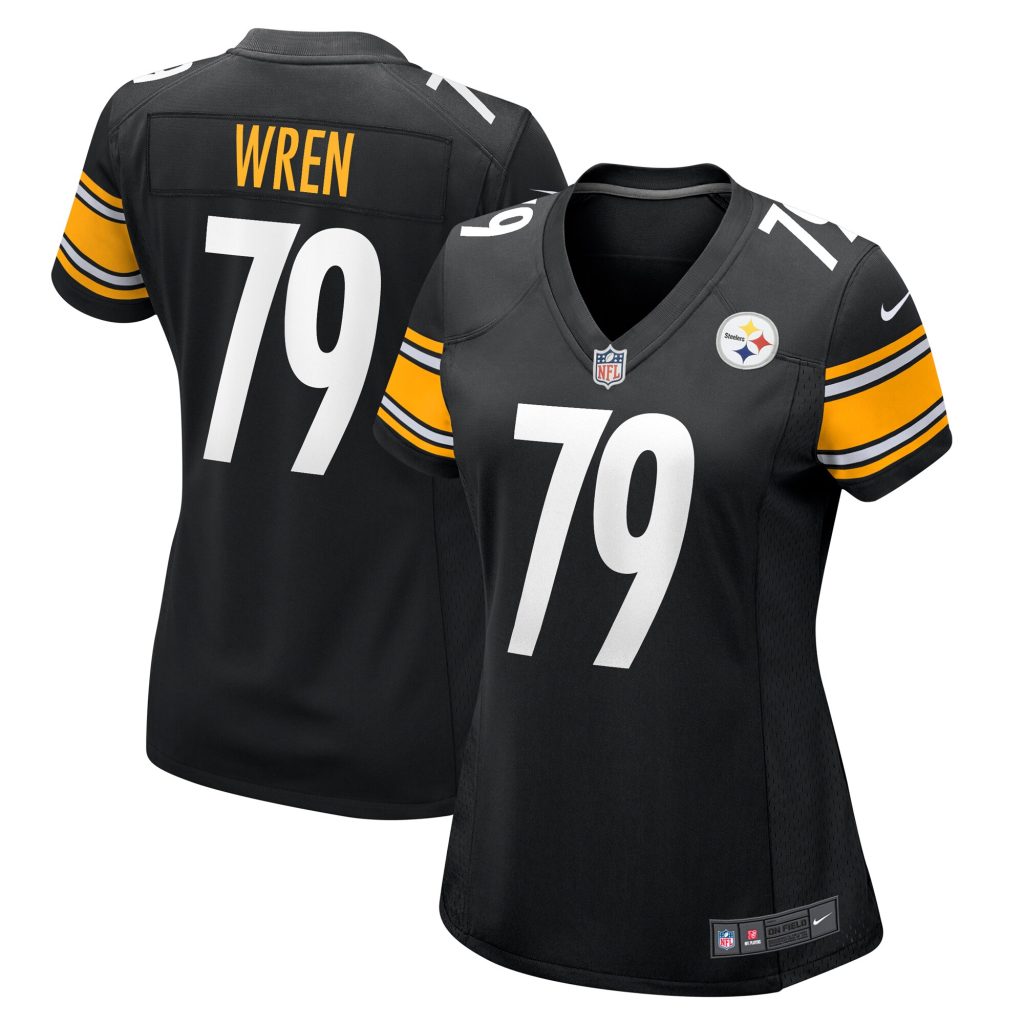 Renell Wren Pittsburgh Steelers Nike Women's  Game Jersey -  Black
