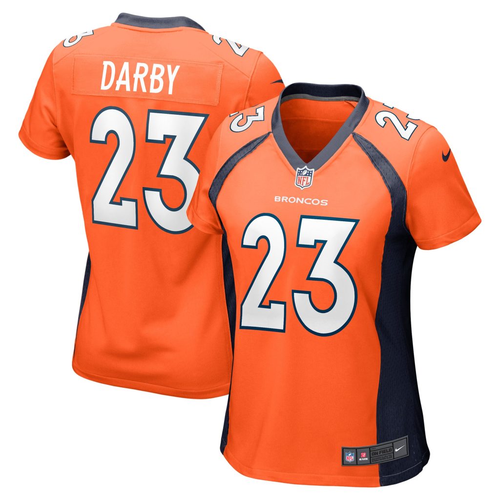 Women's Denver Broncos Ronald Darby Nike Orange Player Game Jersey