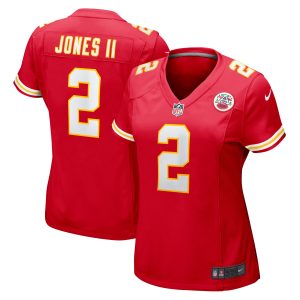 Women's Kansas City Chiefs Ronald Jones II Nike Red Game Jersey