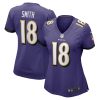 Women's Baltimore Ravens Roquan Smith Nike Purple Game Player Jersey