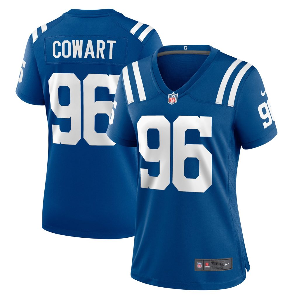 Women's Byron Cowart Indianapolis Colts Nike Royal Game Player Jersey