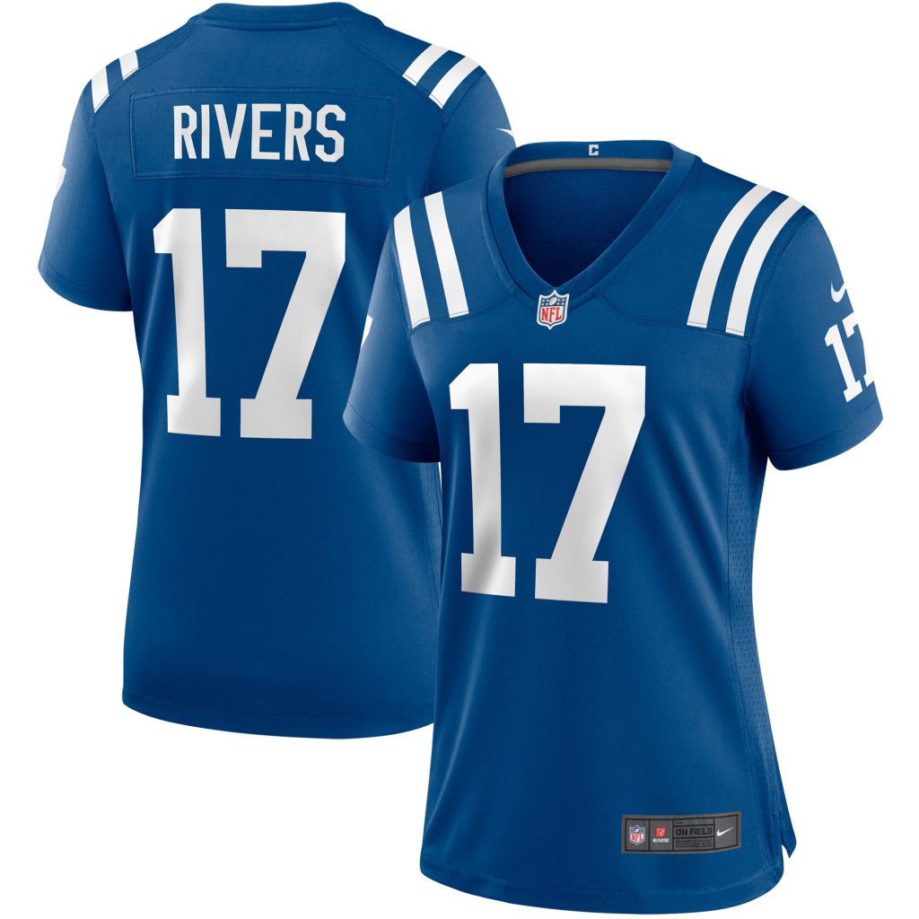 Women's Indianapolis Colts Philip Rivers Nike Royal Player Game Jersey