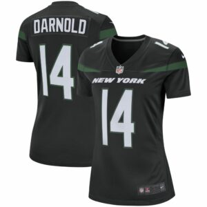 Women's Nike Sam Darnold Stealth Black New York Jets Game Jersey
