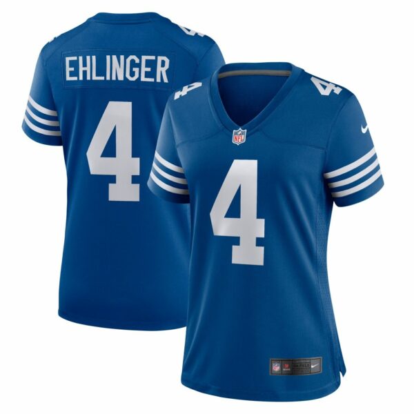 Women's Indianapolis Colts Sam Ehlinger Nike Blue Game Player Jersey