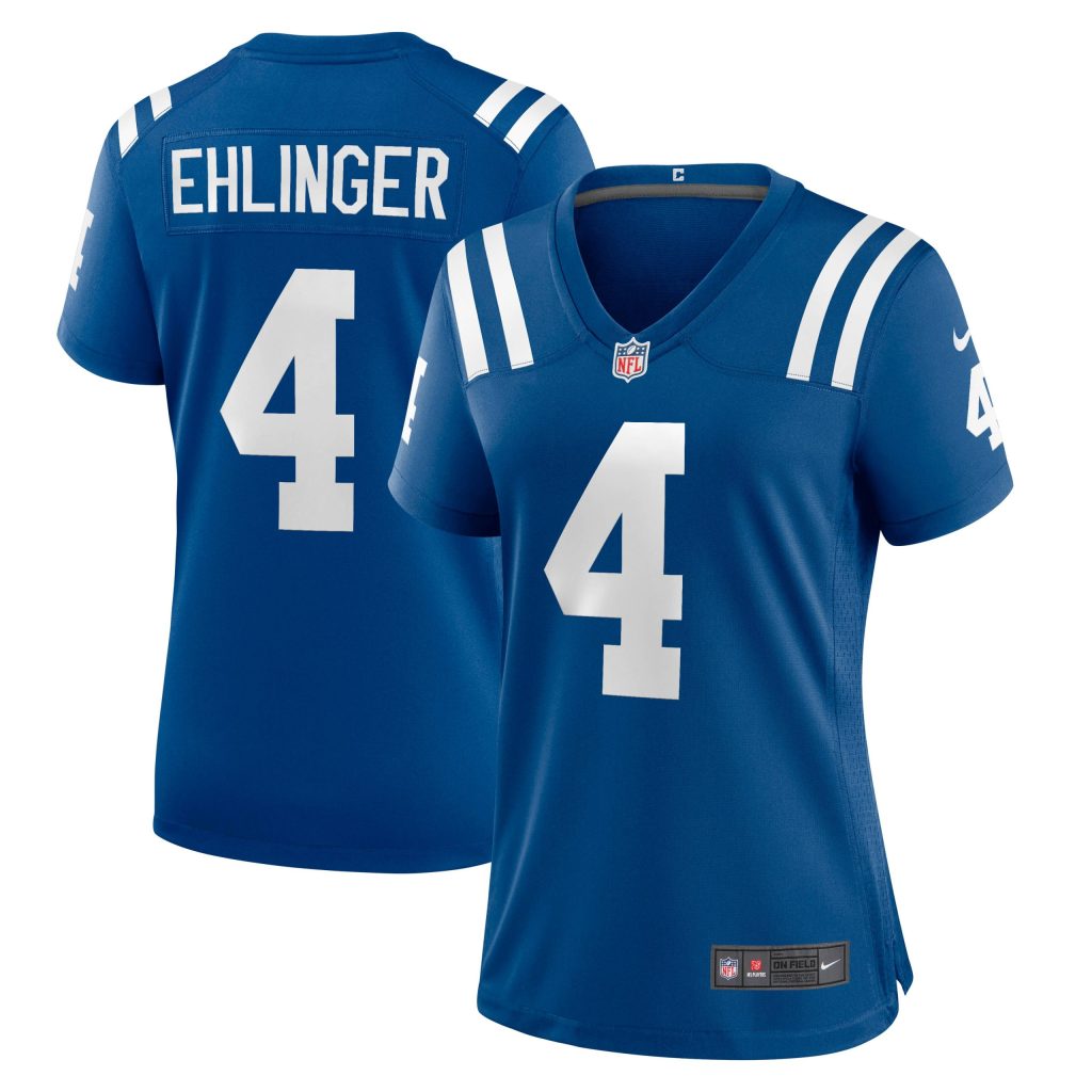 Women's Indianapolis Colts Sam Ehlinger Nike Royal Game Jersey
