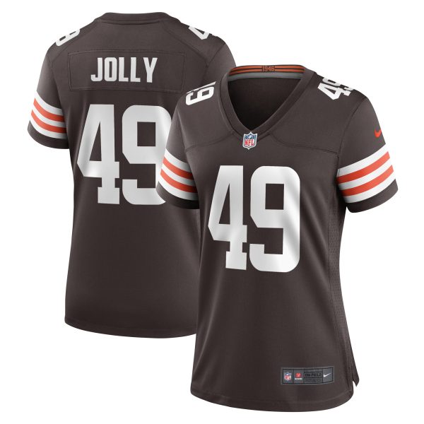 Women's Cleveland Browns Shaun Jolly Nike Brown Game Player Jersey