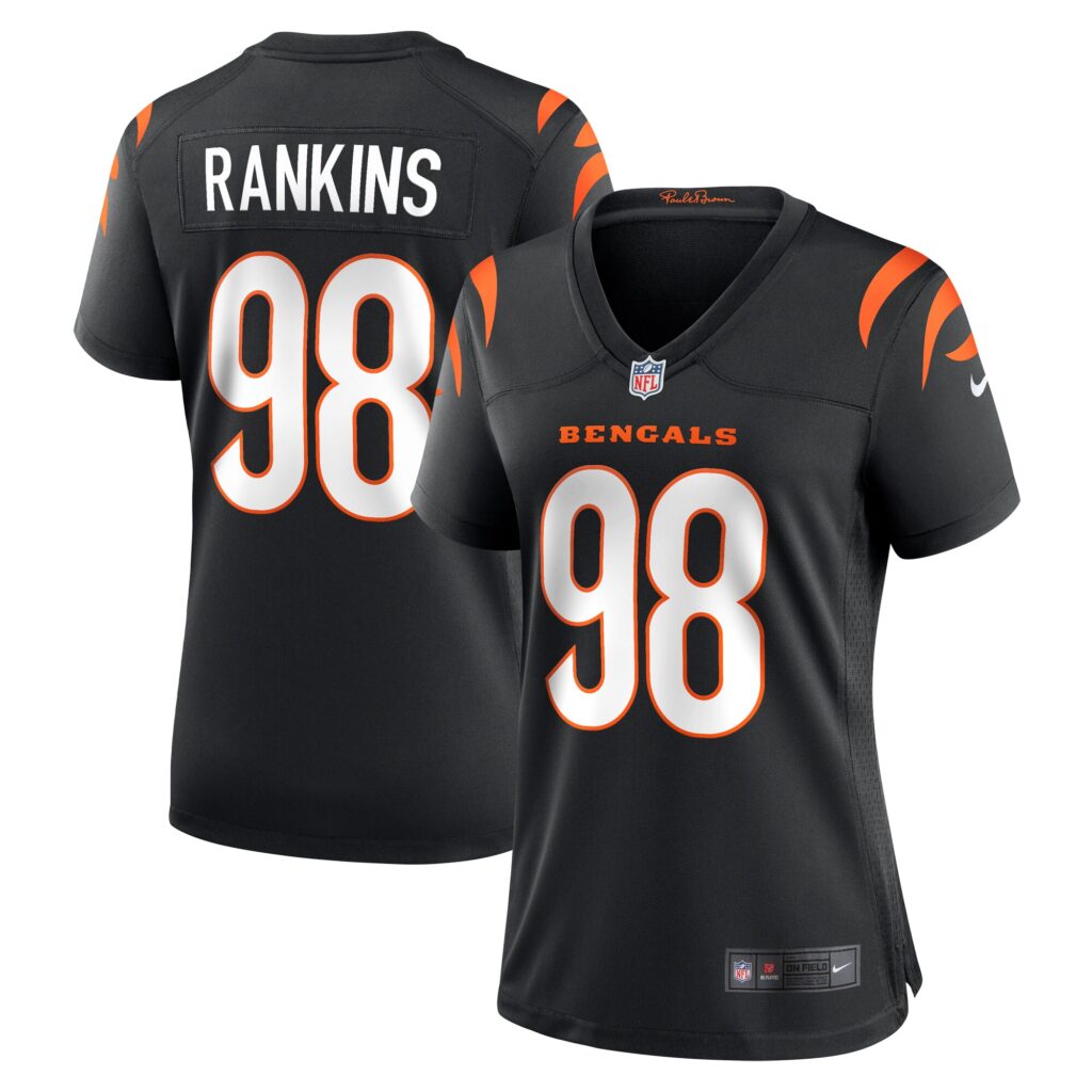 Sheldon Rankins Cincinnati Bengals Nike Women's Game Jersey -  Black