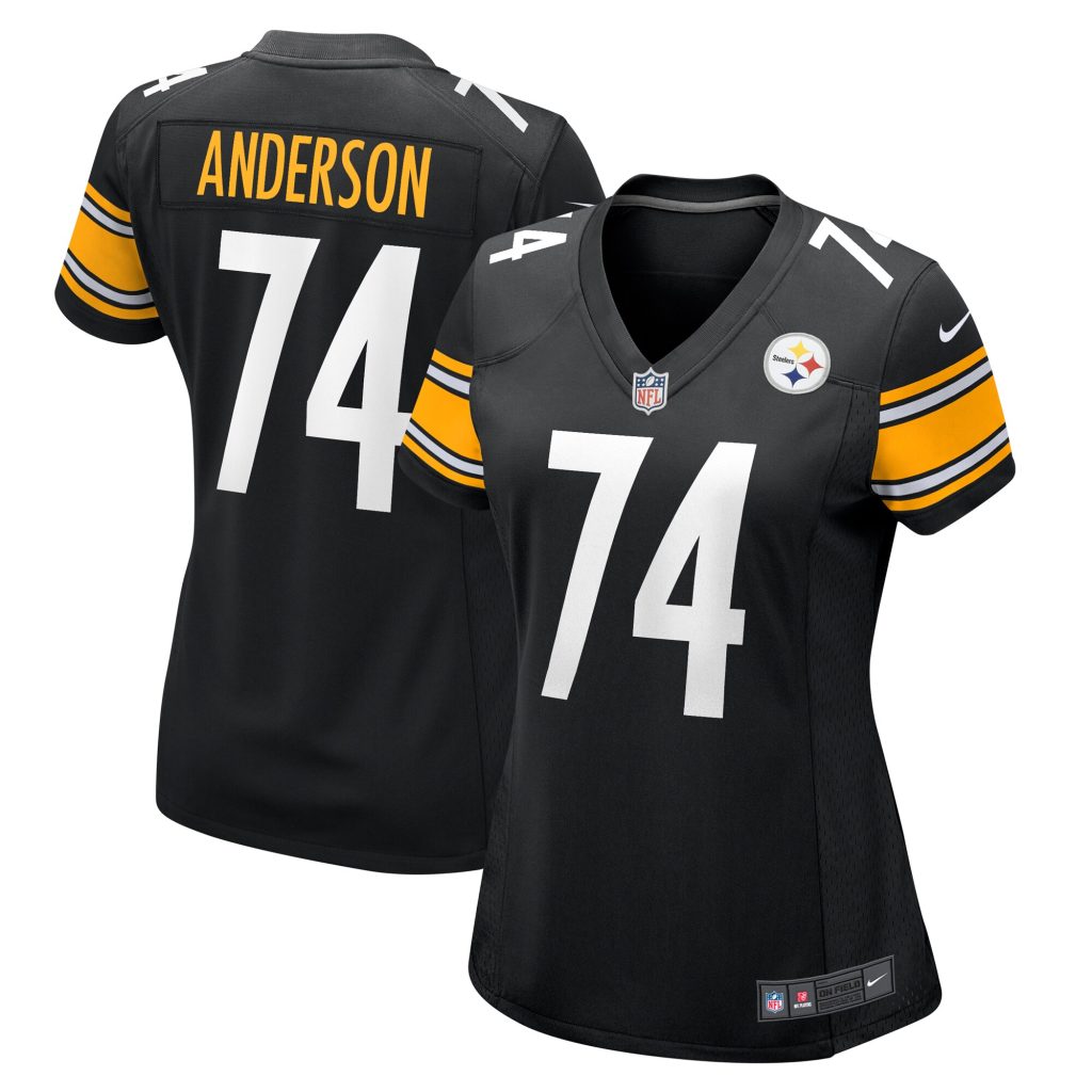 Spencer Anderson Pittsburgh Steelers Nike Women's  Game Jersey -  Black