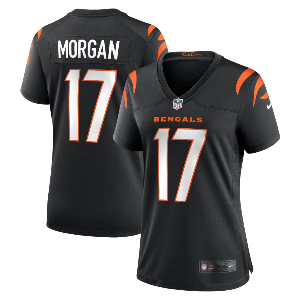Women's Cincinnati Bengals Stanley Morgan Nike Black Player Game Jersey