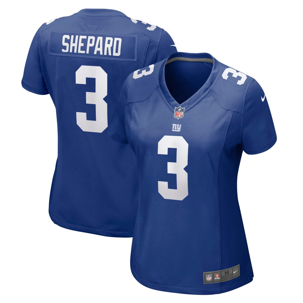 Women's New York Giants Sterling Shepard Nike Royal Game Player Jersey