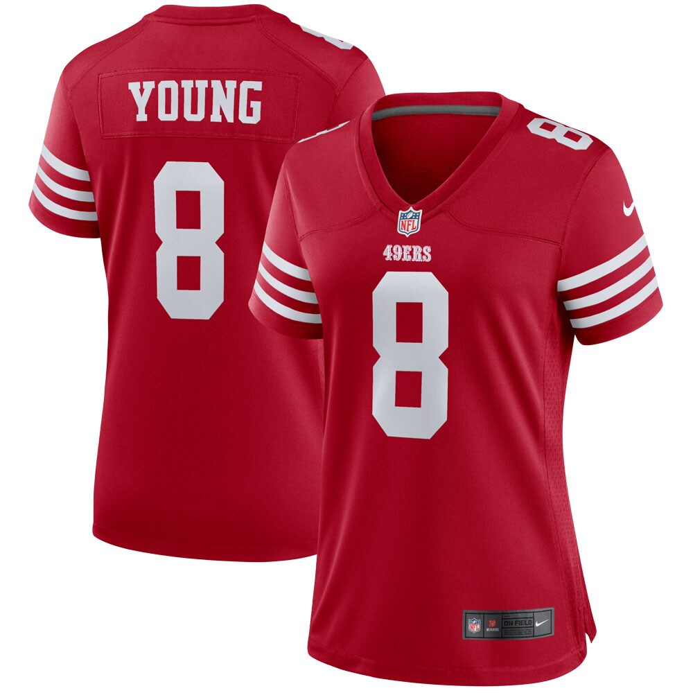 Steve Young San Francisco 49ers Nike Women's Retired Player Game Jersey - Scarlet