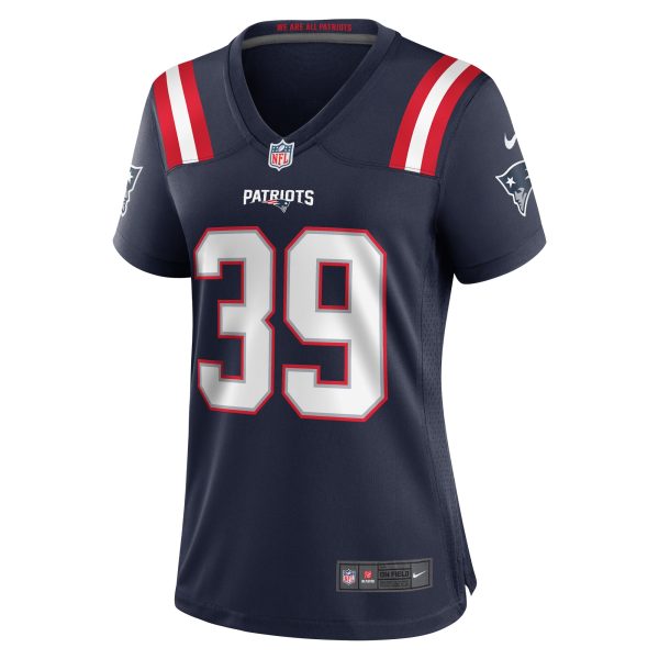 Women's New England Patriots Tae Hayes Nike Navy Home Game Player Jersey