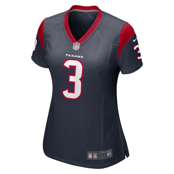 Tank Dell Houston Texans Nike Women's Player Game Jersey - Navy