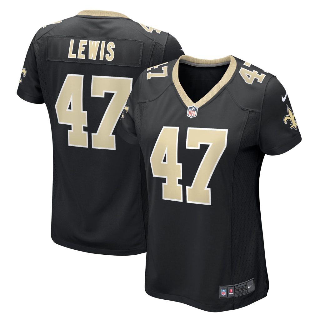 Terrell Lewis New Orleans Saints Nike Women's  Game Jersey -  Black