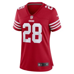 Women's San Francisco 49ers Tevin Coleman Nike Scarlet Home Game Player Jersey