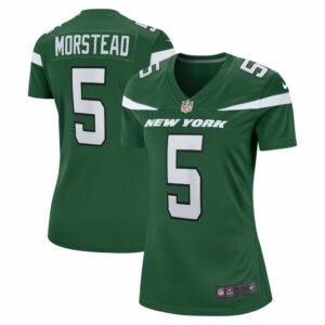 Women's New York Jets Thomas Morstead Nike Gotham Green Game Player Jersey