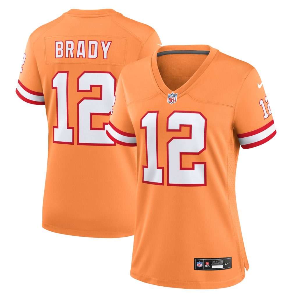 Tom Brady Tampa Bay Buccaneers Nike Women's Player Jersey - Orange