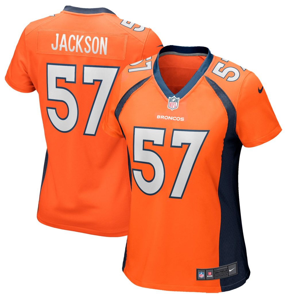Women's Denver Broncos Tom Jackson Nike Orange Game Retired Player Jersey