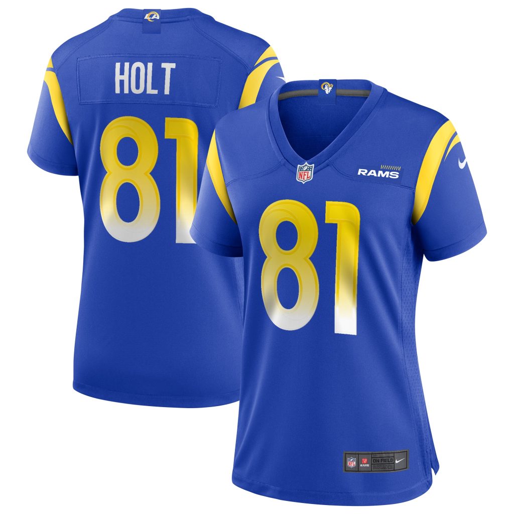 Women's Los Angeles Rams Torry Holt Nike Royal Game Retired Player Jersey