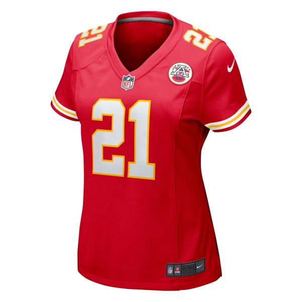 Women's Kansas City Chiefs Trent McDuffie Nike Red Game Player Jersey