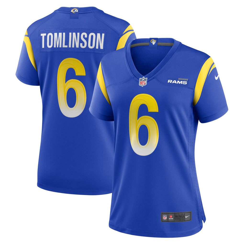 Tre'Vius Hodges-Tomlinson Los Angeles Rams Nike Women's Team Game Jersey -  Royal