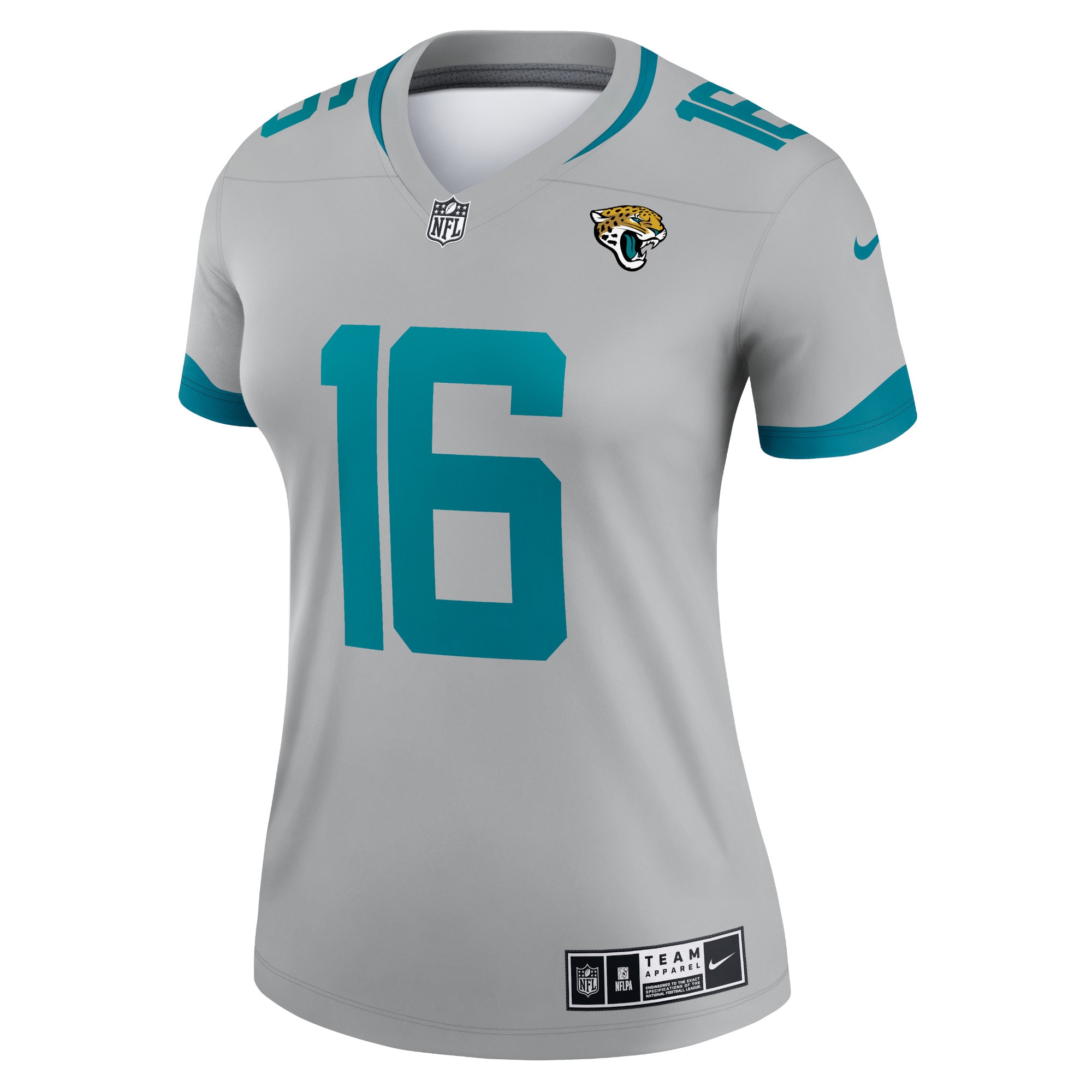 Women's Jacksonville Jaguars Trevor Lawrence Nike Silver Inverted ...