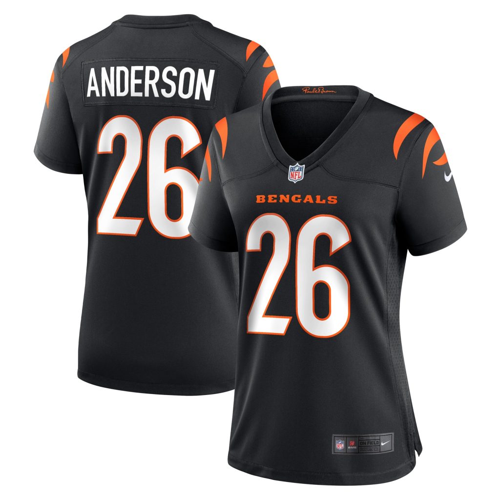 Women's Cincinnati Bengals Tycen Anderson Nike Black Game Player Jersey