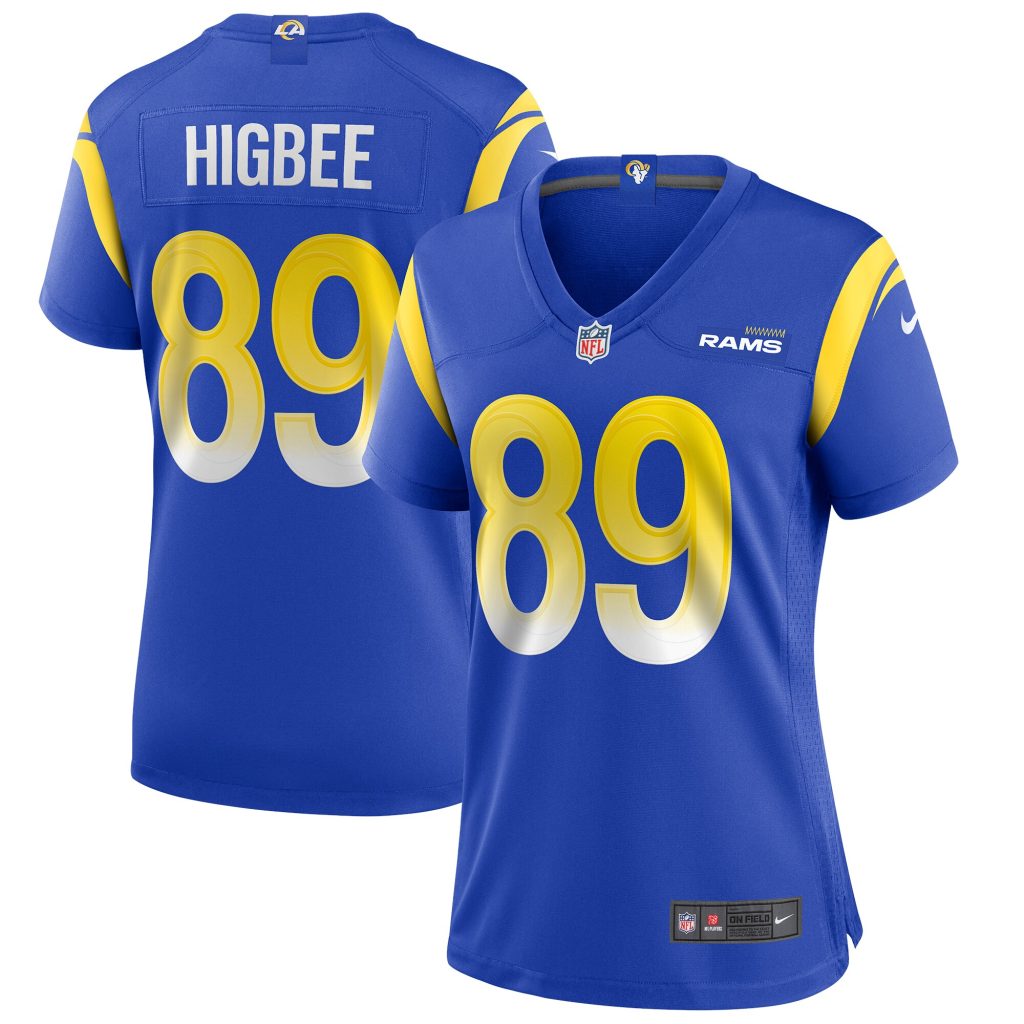 Women's Los Angeles Rams Tyler Higbee Nike Royal Game Player Jersey