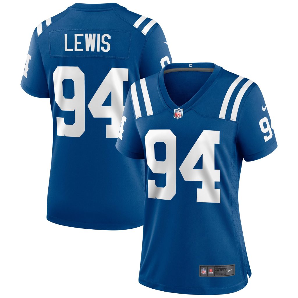 Women's Indianapolis Colts Tyquan Lewis Nike Royal Game Jersey