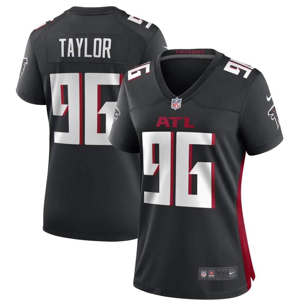 Women's Atlanta Falcons Vincent Taylor Nike Black Game Player Jersey